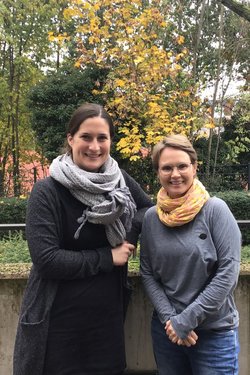 Lehrkräfte für Prävention Lina Sählhoff und Melanie Filsinger